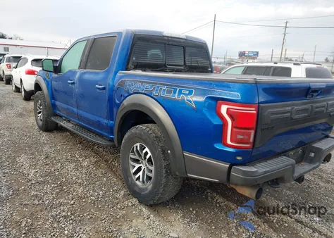 2018 Ford F-150 Raptor из США, поврежденный, VIN 1FTFW1RG8JFB81345